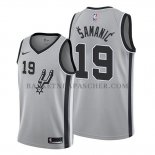 Maillot San Antonio Spurs Luka Samanic Statement 2019-20 Gris