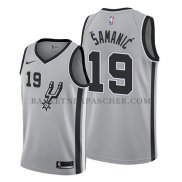 Maillot San Antonio Spurs Luka Samanic Statement 2019-20 Gris