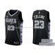 Maillot San Antonio Spurs Zach Collins NO 23 Statement 2022-23 Noir