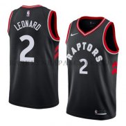 Maillot Tornto Raptors Kawhi Leonard Statehommet 2017-18 Noir