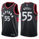 Maillot Toronto Raptors Delon Wright Statehombret 2017-18 Noir