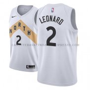 Maillot Toronto Raptors Kawhi Leonard Ciudad 2018 Blanc