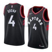 Maillot Toronto Raptors Lorenzo Brown Statement 2018 Noir