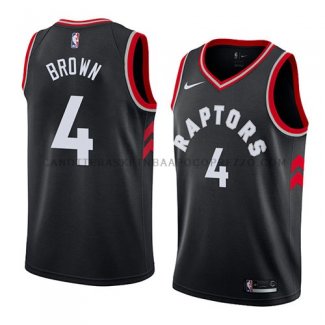 Maillot Toronto Raptors Lorenzo Brown Statement 2018 Noir