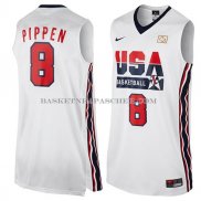 Maillot USA 1992 Pippen Blanc