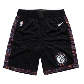 Short Brooklyn Nets Ciudad 2019 Noir