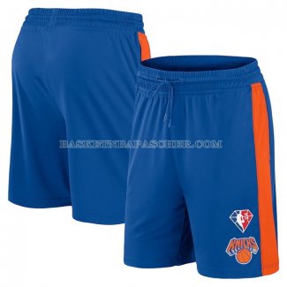 Short New York Knicks 75th Anniversary Bleu