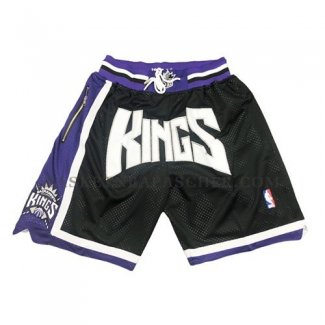 Short Sacramento Kings Just Don Noir