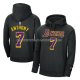 Veste a Capuche Los Angeles Lakers Carmelo Anthony Earned Noir