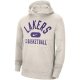 Veste a Capuche Los Angeles Lakers Performance Practice 2021-22 Blanc