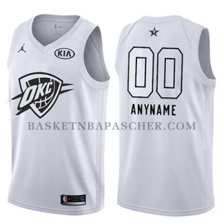 Maillot All Star 2018 Oklahoma City Thunder Nike Personnalise Blanc