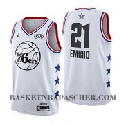 Maillot All Star 2019 Philadelphia 76ers Joel Embiid Blanc