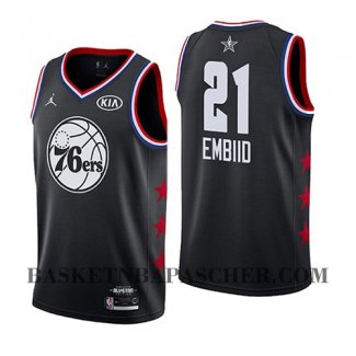 Maillot All Star 2019 Philadelphia 76ers Joel Embiid Noir