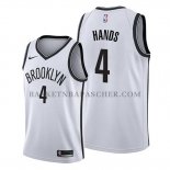 Maillot Brooklyn Nets Jaylen Hands Association 2019-20 Blanc Maillot Brooklyn Nets Jaylen Hands Association 2019-20 Blanc