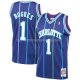 Maillot Charlotte Hornets Muggsy Bogues NO 1 Mitchell & Ness 1994-95 Volet