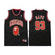 Maillot Chicago Bulls Bape Mitchell & Ness Noir