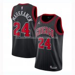 Maillot Chicago Bulls Lauri Markkanen Statement 2020-21 Noir