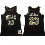 Maillot Chicago Bulls Michael Jordan Camuflaje Noir