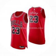 Maillot Chicago Bulls Michael Jordan NO 23 Icon Authentique Rouge