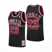 Maillot Chicago Bulls Michael Jordan No 23 Mitchell & Ness 1997-98 Noir