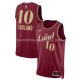 Maillot Cleveland Cavaliers Darius Garland NO 10 Ville 2023-24 Rouge