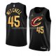 Maillot Cleveland Cavaliers Donovan Mitchell NO 45 Statement 2022-23 Noir
