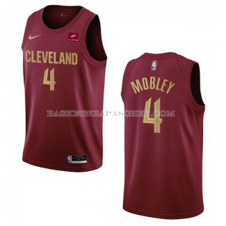 Maillot Cleveland Cavaliers Evan Mobley NO 4 Icon 2022-23 Rouge