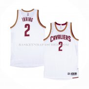 Maillot Cleveland Cavaliers Kyrie Irving NO 2 Retro Blanc