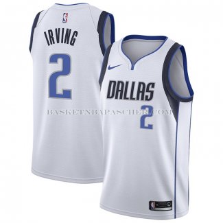 Maillot Dallas Mavericks Kyrie Irving NO 2 Association 2022-23 Blanc