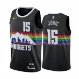 Maillot Denver Nuggets Nikola Jokic Ville Noir Maillot Denver Nuggets Nikola Jokic Ville Noir