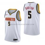 Maillot Denver Nuggets Will Barton Association Blanc Maillot Denver Nuggets Will Barton Association Blanc