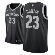 Maillot Detroit Pistons Blake Griffin Ciudad 2018-19Noir