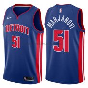 Maillot Detroit Pistons Boban Marjanovic Icon 2017-18 Bleu