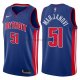 Maillot Detroit Pistons Boban Marjanovic Icon 2017-18 Bleu