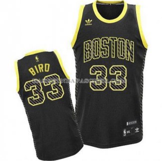 Maillot Electricite Mode Boston Celtics Bird Noir