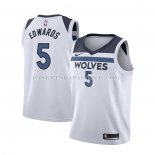 Maillot Enfant Minnesota Timberwolves Anthony Edwards Association 2022-23 Blanc