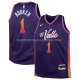 Maillot Enfant Phoenix Suns Devin Booker NO 1 Ville 2023-24 Volet