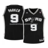 Maillot Enfant San Antonio Spurs Parker 2016 Noir