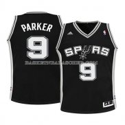 Maillot Enfant San Antonio Spurs Parker 2016 Noir