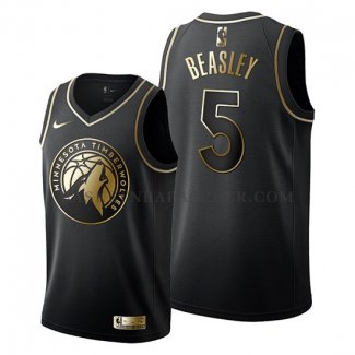 Maillot Golden Edition Minnesota Timberwolves Malik Beasley 2019-20 Noir