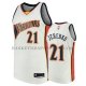 Maillot Golden State Warriors Jonas Jerebko 2009-10 Hardwood Classics Blanc