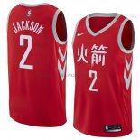 Maillot Houston Rockets Demetrius Jackson Ville 2018 Rouge Maillot Houston Rockets Demetrius Jackson Ville 2018 Rouge