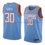 Maillot Los Angeles Clippers Mike Scott Ciudad 2018 Bleu
