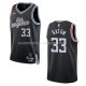 Maillot Los Angeles Clippers Nicolas Batum NO 33 Ville 2022-23 Noir