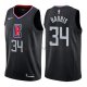 Maillot Los Angeles Clippers Tobias Harris Statement 2019 Noir