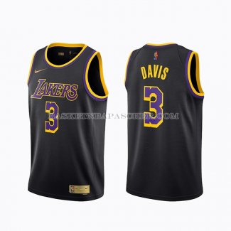 Maillot Los Angeles Lakers Anthony Davis Earned 2020-21 Noir