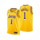 Maillot Los Angeles Lakers D'angelo Russell NO 1 Icon Jaune