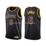 Maillot Los Angeles Lakers LeBron James Earned 2021-22 Noir Maillot Los Angeles Lakers LeBron James Earned 2021-22 Noir