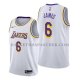 Maillot Los Angeles Lakers Lebron James Association 2019-20 Blanc