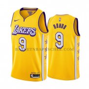 Maillot Los Angeles Lakers Rajon Rondo Ville Edition Jaune